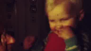 Terra Haute Indiana USA (1963): Woman Holding Sleepy Baby
