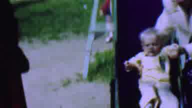 Terra Haute Indiana USA (1963): Home Video In A Backyard