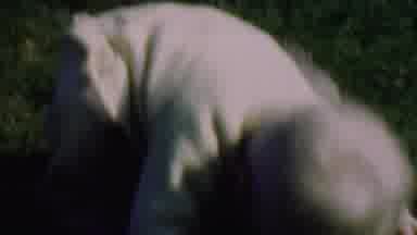 Terra Haute Indiana USA (1963): Child Falling On Its Knees, Getting Back Up And