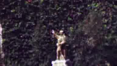 San Diego California USA (1961): A Statue Of A Man Waving While A Boy Hugs Him