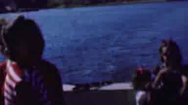 San Diego California USA (1961): Old And Retro Home Movie Of A Family Boat Trip