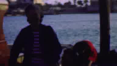 SAN DIEGO CALIFORNIA USA-1961: A Family Boating Trip On The Water