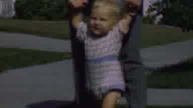 San Diego California USA (1961): First Steps Of My Baby