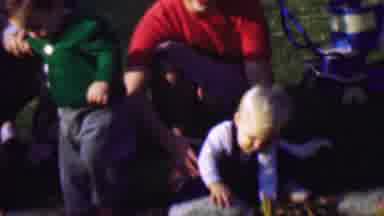 San Diego California USA (1961): Babies Playing Outside In The Garden