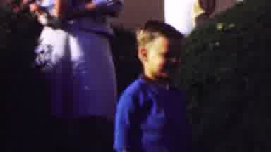 San Diego California USA (1961): Baby Waving Hi