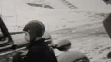 Beachwood New Jersey USA (1937): A Snowy Drive In The Suburbs
