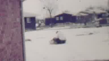 Grand Rapids Michigan USA (1958): Two Young Boys Dressed Up One Pulling The Other
