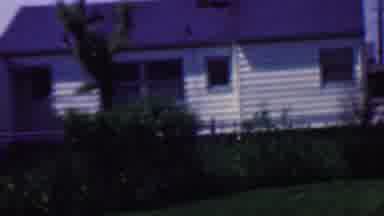 Grand Rapids Michigan USA (1958): White House With Shed