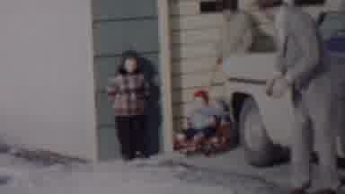Lincoln Nebraska USA (1962): Pushing Baby In A Red Metal Stroller