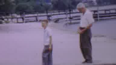 Louisiana USA-1959: Family Enjoying A Sunny Day With A Picnic At The Park