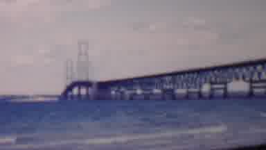 Louisiana USA (1959): View Of A Bridge And Then Children In Front Of A Car