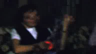 Omaha Nebraska USA (1959): Family Sitting In Living Room Focusing On Boy