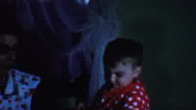 Omaha Nebraska USA (1959): Son Playing With A Mother In The Home Room