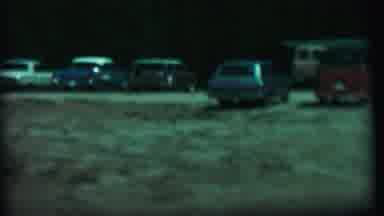 Farragut State Park Idaho USA (1967): Cars Parked In A Lot