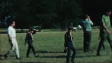 Farragut State Park Idaho USA (1967): A Group Of Male Adults And Boy Scouts