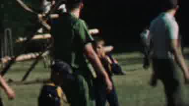 Farragut State Park Idaho USA (1967): Families Having Fun At The Park During The