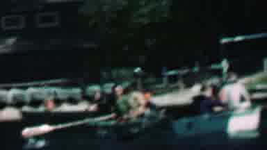 Farragut State Park Idaho USA (1967): Boat Race On A Lake At The Edge Of A Grass