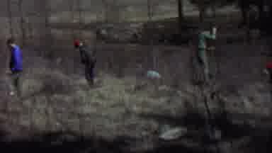 Farragut State Park Idaho USA (1967): Man And Boys Digging In Field