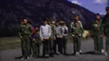 Farragut State Park Idaho USA (1967): Boy Scouts At The Camp