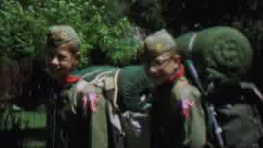 Farragut State Park Idaho USA (1967): Boy Scouts Camping Woods