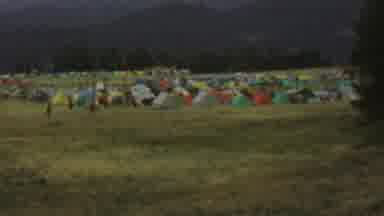 Farragut State Park Idaho USA (1967): Workers Walking At A Camp
