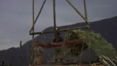 Farragut State Park Idaho USA (1967): Boy Scouts Passing Time