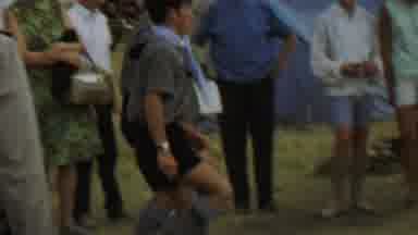 FARRAGUT STATE PARK IDAHO USA-1967: Dancing Camp Counselors Or Boyscouts In
