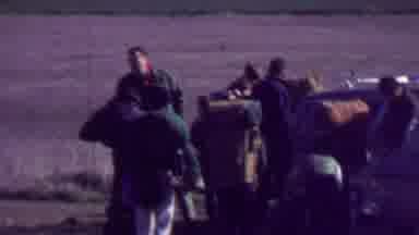 Farragut State Park Idaho USA (1967): People Packing Up A Car To Begin A Journey.