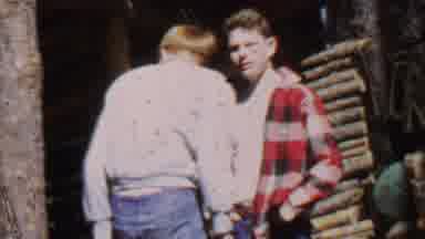 Farragut State Park Idaho USA (1967): People Camping At A Rustic Campground