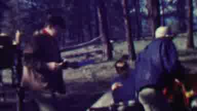 Farragut State Park Idaho USA (1967): Getting Ready For Dinner At The Park.