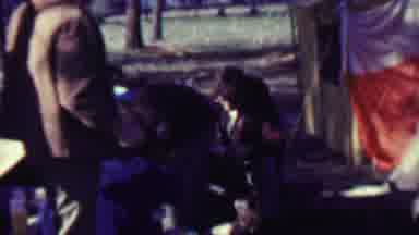 Farragut State Park Idaho USA (1967): Camp Ground Scene With People Cooking In