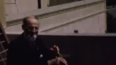 San Diego California USA (1961): Grampa Says Hi To Grandson