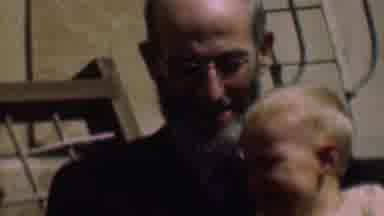 San Diego California USA (1961): Man Is Happily Speaking To A Baby Boy Oh Such A