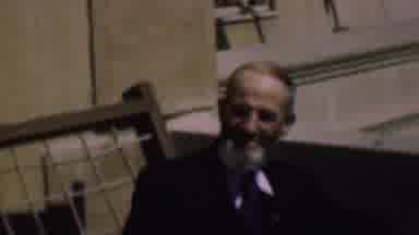 San Diego California USA (1961): Older Gentleman With A Beard And Glasses