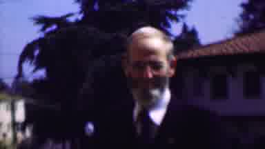 San Diego California USA (1961): Old Man Dressed In Dapper Clothing