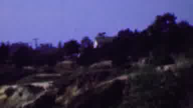 San Diego California USA (1961): Houses Mountains Nature Flowers