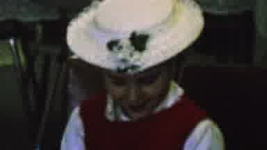 St Louis Missouri USA (1964): Child With Hat Smiling