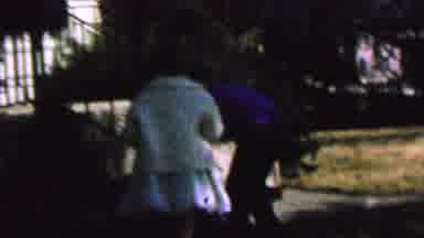 St Louis Missouri USA (1964): Children Collecting Easter Eggs In The Yard
