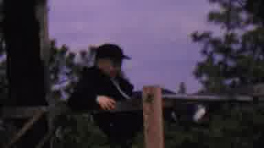 St Paul Minnesota USA (1962): Boy Hanging Upside Down From Monkey Bars