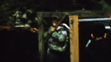 St Paul Minnesota USA (1962): Two Kids Playing On Homemade Jungle Gym