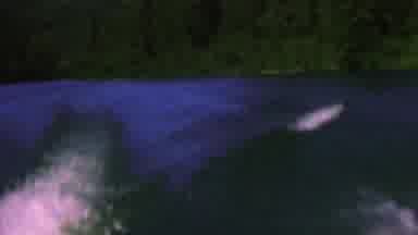 St Paul Minnesota USA (1962): Boy Eating On A Fast Moving Boat.