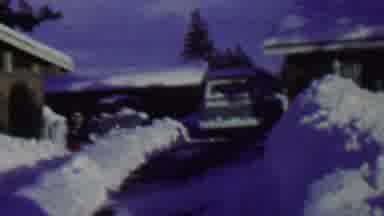 St Paul Minnesota USA (1962): Girl Walking Outside The Snow