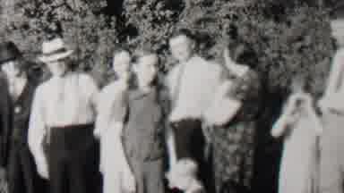 Trenton New Jersey USA (1937): People Standing Outside Waiting.