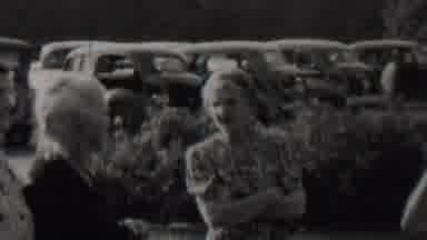 Trenton New Jersey USA (1937): Elderly Men And Women Gathered Together Talking