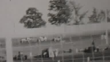 Trenton New Jersey USA (1937): Cars On A Racetrack