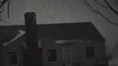 Trenton New Jersey USA (1937): Snow Falling On House