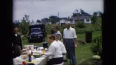Pennsylvania-1957: Old Fashioned Family Gathering