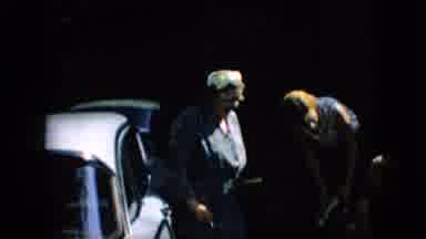 Pennsylvania (1957): Woman Smoking By The Car
