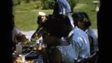 Pennsylvania (1957): A Small Family Gathering Of Six Adults And One Child In