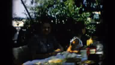 Pennsylvania (1957): Family Enjoys Picnic Time Together.